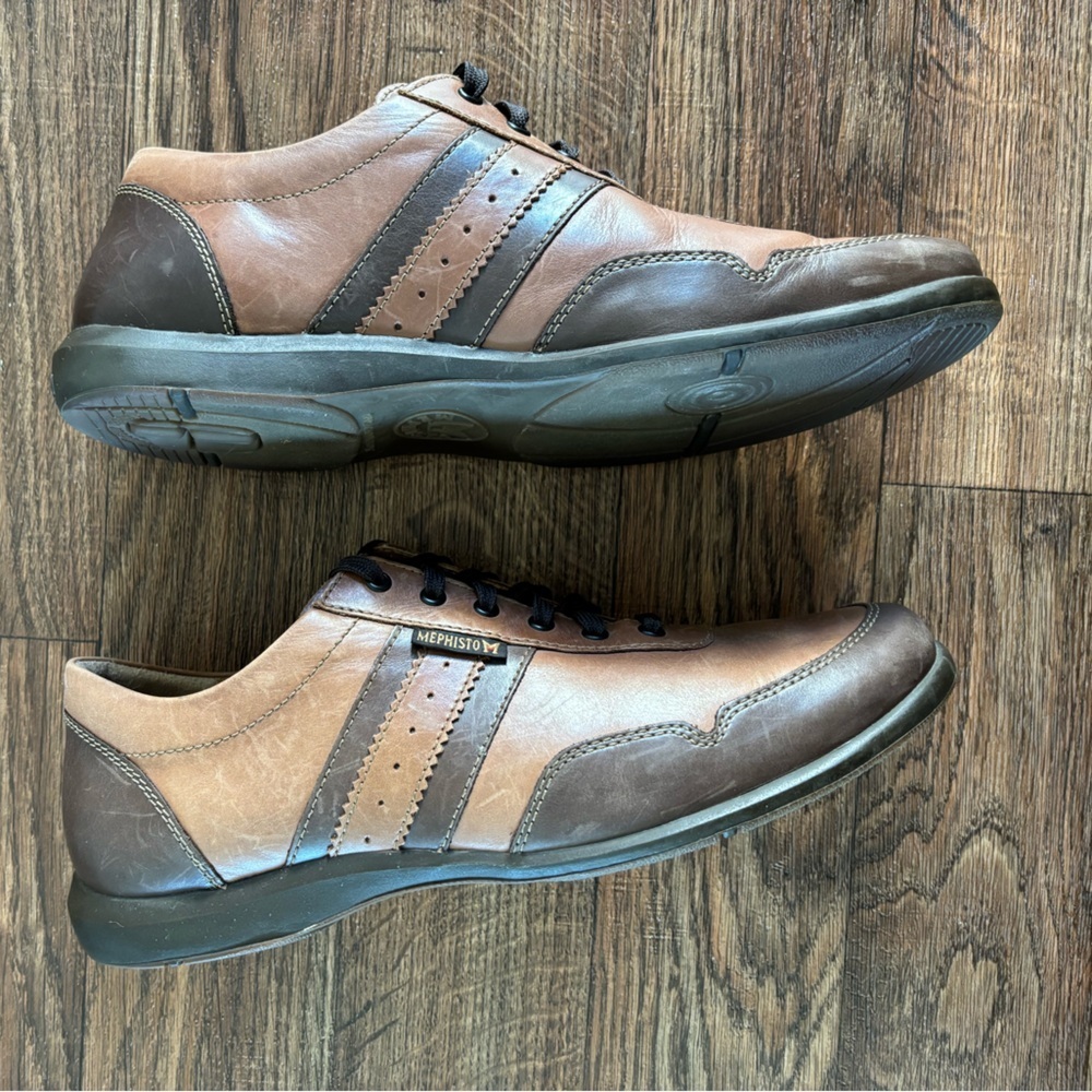 Mephisto Leather Bonito Man’s Lace Up Shoes
Air Jet Brown 11.5 - Picture 11 of 14